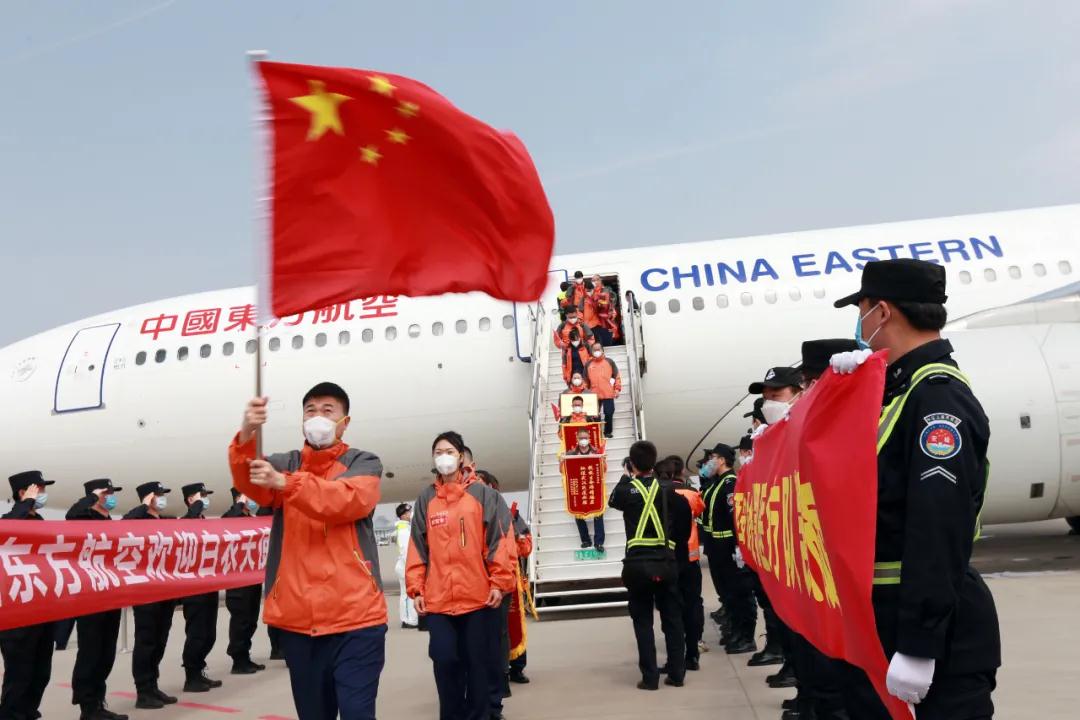 凱旋！西安國(guó)際醫(yī)學(xué)中心醫(yī)院支援湖北醫(yī)療隊(duì)回家