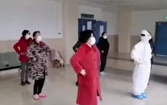 翩翩起舞！護(hù)士韓靜鼓勵(lì)患者抗擊疫情