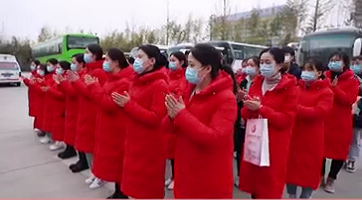 再出發(fā)！核酸檢測(cè)隊(duì)支援未央